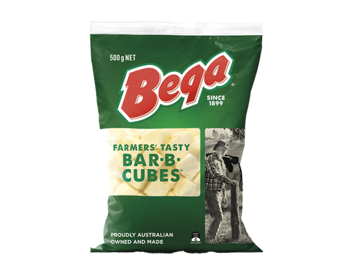 [CHEDDAR/BBQC-UC6] Bega- Cheddar Cheese Bbq Cubes 2kg (6)
