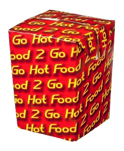 [CHIPBOX] CHIP BOX "HOT FOOD TO GO" X 500