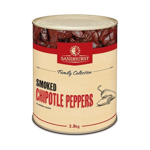 [PEPPERS_CHIPOTLE-UC6] Smoked Chipotle Peppers In Adobo A10 (CHIPOTLEA10)
