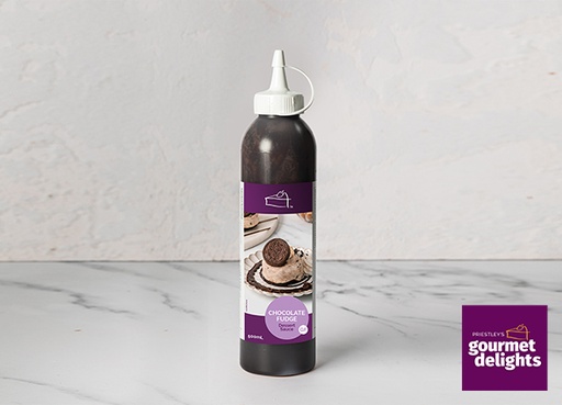 [PRICHOFUDSAU3911-UC12] Priestley's- Chocolate Fudge Sauce 500ml