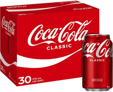 [COCCOLCAN] Coca Cola "Coke" 375ML X 24