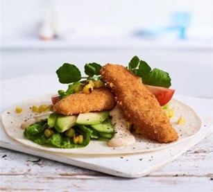 [STEGGLES-54124-UC6] Crumbed Chicken Breast Tenders 1kg