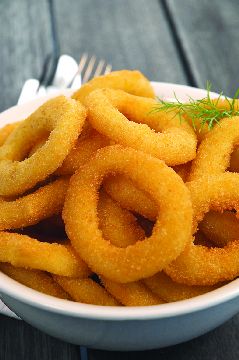 [SQUID/CRUMBED-UC5] Crumbed Tender Squid Rings 1kg
