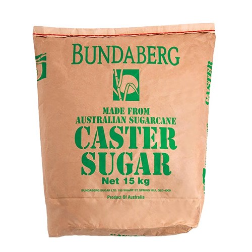 [SUGCASTER/15KG-U] Bundaberg- Caster Sugar 15kg
