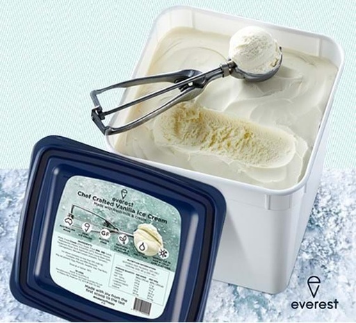 [CHEVANICECRE10-U] Chef Crafted Vanilla Ice Cream 10lt