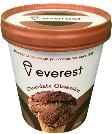 [ICECREAM500ML-CHOC-B] Chocolate Obsession Ice Cream 500ml x 6