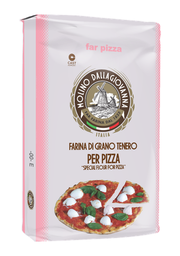[DALGIOFARPIN10-U] Farina Tipo 00 E (Pink) Pizza 10kg