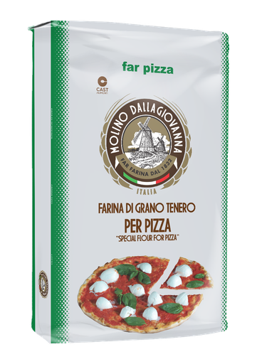 [DALGIOFARGRE10-U] Dallagiovanna - Farina Tipo 00 Pizza - R (Green) 10kg