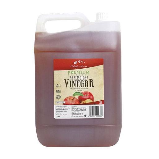 [VINCIDER5LT-UC2] French Apple Cider Vinegar 5Lt