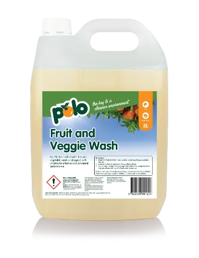[POLO_FRUITWASH-UC4] Polo- Fruit And Veggie Wash 5Lt