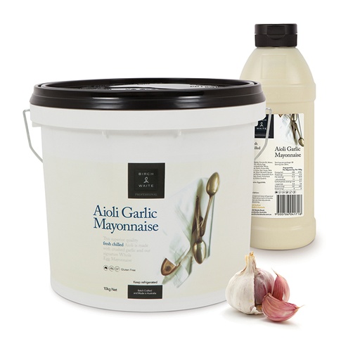 [BW_AIOLI1LT-UC8] Garlic Aioli Mayonnaise 1Lt