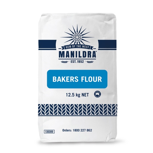 [MANFLOBAK-U] Manildra- Gem Of The West Bakers Flour 12.5kg