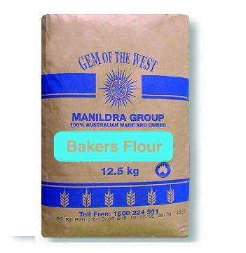[MANFLOBAK-U] Manildra- Gem Of The West Bakers Flour 12.5kg