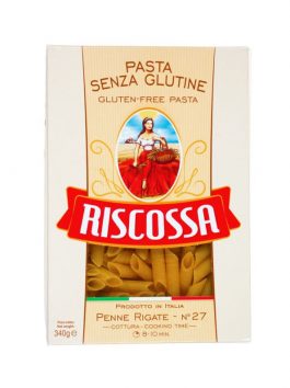 [RISCOSSA/02927-B] Riscossa- Gluten Free Penne Rigate 12 x 340g (02927)