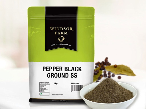 [PEPPER/BLACK-UC10] Ground Black Pepper 1kg