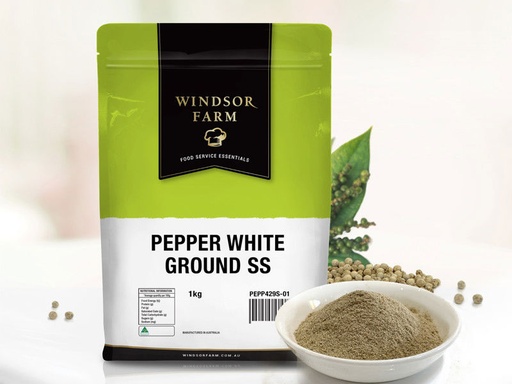 [PEPPER/WHITE-UC10] Ground White Pepper 1kg