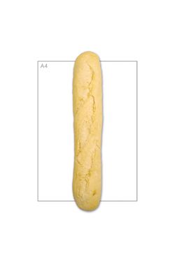 [PUREBAKED169-B] Half Baguette White 160gm x 48