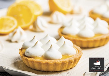 [PRIESTLEYS255-UC6] Individual Lemon Meringue Tarts x 6