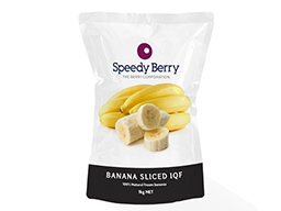 [BANANASLICED-UC10] IQF Banana Slices 1kg