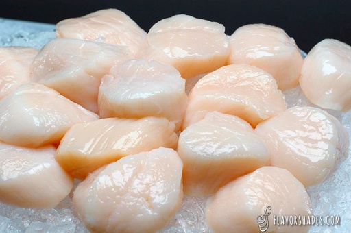 [SCAL/ROEOF-30/40-UC10] IQF Roe-Off Scallops 30/40 1kg