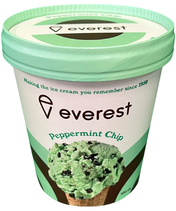 [ICECREAM500ML-MINT-B] Peppermint Chip Ice Cream 500ml x 6