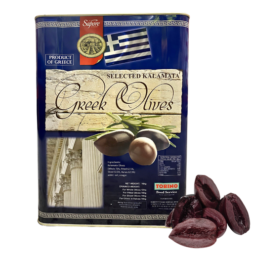 [SAPOLIKALPITHAL-U] Sapore - Kalamata Halved Olives 10kg