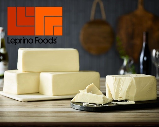[LEPMOZBLO-K] Leprino Whole Milk Block Mozzarella  r/w (8 x 6Lb Loaves)