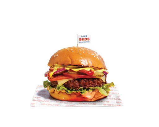 [VEGLB001] Love BUDS Plant-based Beef Burgers 125g x 36