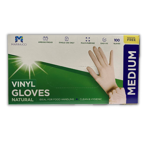[GLOVES/PF/MEDIUM-UC10] Medium Powder Free Gloves x100