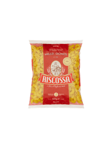 [RISCOSSA/935-B] Dececco- Gomiti (Elbows) Pasta 24 x 500gm (935)
