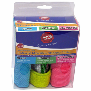 [MICROFIBRE3PACK-U] Microfibre Cloth x 3