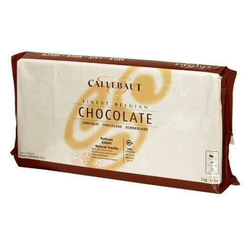 [CALLEBAUT/MILK-UC5] Callebaut-Milk Chocolate 33.6% Block 5kg