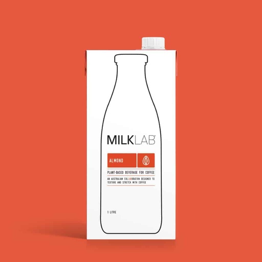 [MILKLAB_ALMOND-B] Milklab- Almond Milk 1Lt x 8