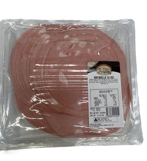 [BULSLIMOR25-UC18] Bulk Sliced Mortadella 500g