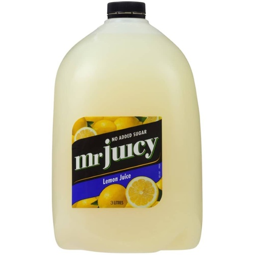 [JUICE/LEMON-UC4] Mr Juicy- Lemon Juice 3Lt