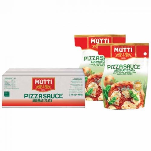 [MUTPIZSEA10-B] Mutti- Pizza Sauce Aromatizzata 5kg x 2