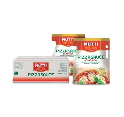 [MUTPIZCLA10-B] Mutti- Pizza Sauce Classica 2 x 5kg Pouch