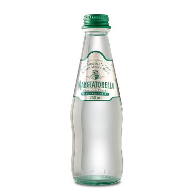 [MANNAT250-B] Mangiatorella- Still Natural Water Glass 30x 250ml