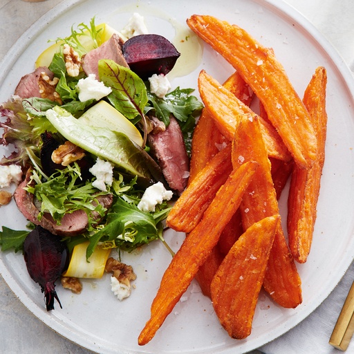 [MCCSWTPTWDGE-B] McCains- Chips Sweet Potato Ridge Cut Wedges 6x1.13kg