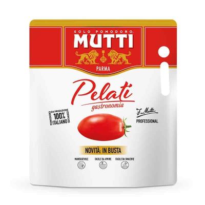 [MUTPEEPOU2.3] Mutti PELATI POUCH Peeled Tomato 2.3kg x 4