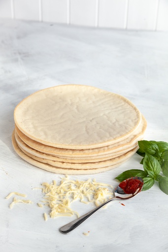 [PIZZABASE-NGF-10-B] Naturally Gluten Free- Pizza Bases (Med) 10" x 24