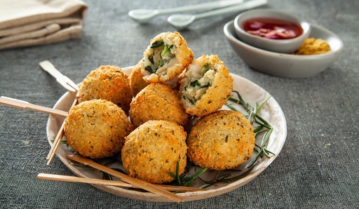 [VEGAN010-B] No Cheese And Spinach Bites 15g - 5kg