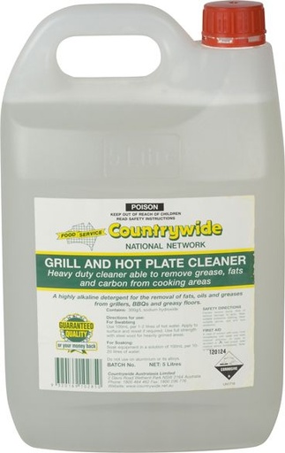 [GRILLCLEAN5-UC4] Oven & Grill Cleaner 5Lt