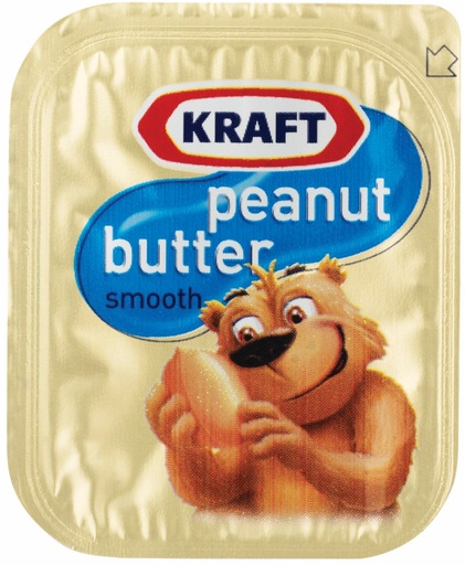 [KRAFT/P/BUTTER] PEANUT BUTTER PORTIONS X 50 (6)