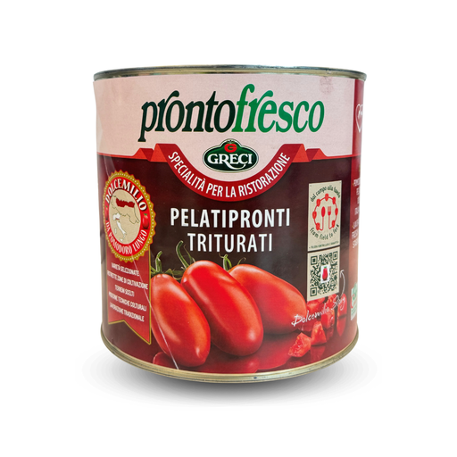 [GREPROTOMPEL2.5-UC6] Prontofresco Pelatipronti Crushed Tomato Triturati 2500g