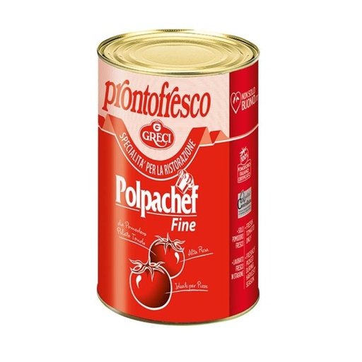 [GREPROPOL4.25-B] Prontofresco- Polpachef Fine Crush Tomato 4250ml x 3 (4293)