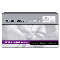 [GLOVES/PF/XLARGE] POWDER FREE  EXTRA LARGE VINYL GLOVES X 100