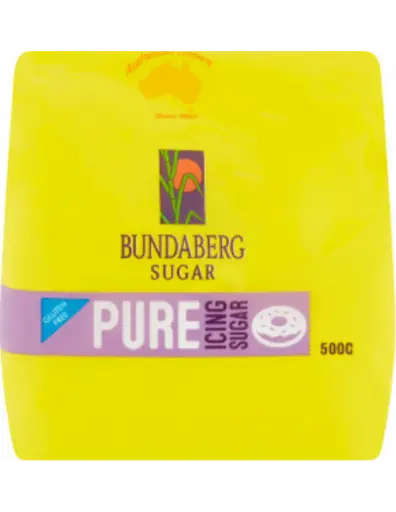 [SUGICIPUR1KG-UC10] Bundaberg- Pure Icing Sugar 500gm