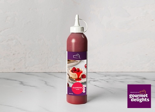 [PRIRASDESSAU3904-UC12] Priestley's- Raspberry Dessert Sauce 500ml
