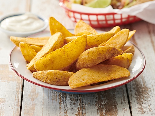 [MCCSEAPOTWED12KG-BB1] SEASONED POTATO WEDGES 6 x 2KG